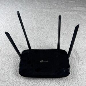 TP-Link Archer C6 AC1200 Wireless MU-MIMO Gigabit Router Dual Band Black v2.0